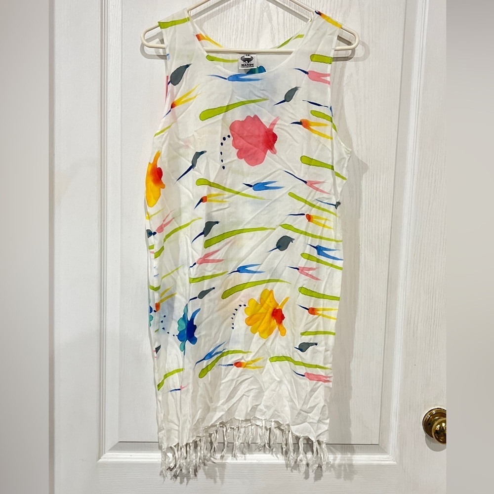 Mandy Collection Floral Pattern Dress